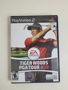 Tiger Woods PGA Tour 08 PS2 Sony PlayStation 2 Ps2 Game Complete With Manual - Picture 1 of 4