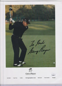 Autogramm Gary Player Foto JSA zertifiziert - Bild 1 von 2