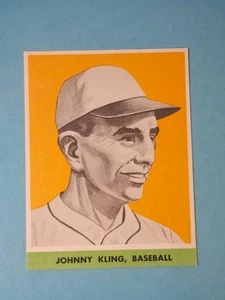 1963 KTAV Jewish Sports Champions Johnny Kling Chicago Cubs ⚾ - Picture 1 of 2