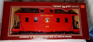 Bachmann 93811 Great Northern 8 Wheel Center Cupola Wood Caboose / / G Gauge - Picture 1 of 2