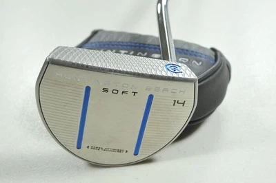 Putter Cleveland Huntington Beach Soft 14 35" diestro acero con cubierta de cabeza # 205628 Foto 1 de 4