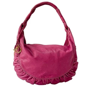 Borsa a tracolla DIOR Hobo in pelle rosa - Foto 1 di 14