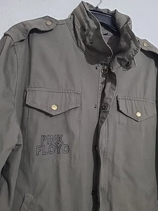 PINK FLOYD LYRIC CULTURE THE SONG THAT FIT JACKET Olive Green XL Runs Smaller - Picture 1 of 15