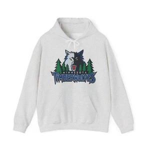 Minnesota Timberwolves Hoodie Fans Apparel Unisex Sportswear, Throwback Playoffs - Picture 1 of 33
