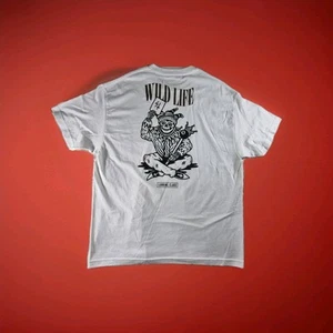 New With Tags Lurking Class by Sketchy Tank Joker Wild Life White Tshirt Size XL - Picture 1 of 11