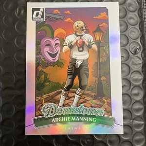 2025 Panini Donruss Archie Manning Downtown #5 Case Hit SSP New Orleans Saints - Picture 1 of 6