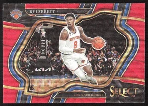 11118F 2022-23 Panini Select #233 RJ Barrett Red Wave Prizms - Picture 1 of 2