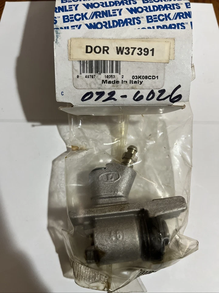 Cilindro de rueda Beck/Arnley 072-6026 para Triumph Spitfire GT6 1971-1980 envío gratuito Foto 1 de 3