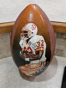 Errict Rhett Autographed Painted Football - Picture 1 of 4