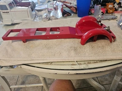 NUEVO ORGINIAL SMITH MILLER B MACK MARCO LARGO PERFORADO PARA TANQUES PINTADO ROJO Foto 1 de 3