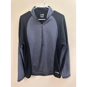 REI Polartec 1/2 Zip Pull over Shirt Jacket L Fleece Lined Hiking Outdoors - Picture 1 of 10