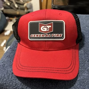 General Tire Red/Black Hat Osfm - Picture 1 of 12