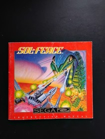 SOL-FEACE - VINTAGE Sega CD GAME Manual -  1992