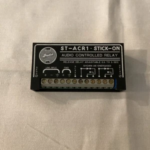 Radio Design Labs RDL Stick-On Audio Controlled Relay ST-ACR1 STACR1 0.5-5 DELAY - Picture 1 of 6