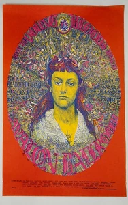 Póster Family Dog - Miller Blues Band Avalon Ballroom 1967 - FD-47-1 De colección 1er - Imagen 1 de 16