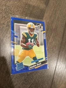 Panini Donruss 2023 - Clasificado novato Jayden Reed #334 prueba de prensa azul (RC) - Imagen 1 de 2