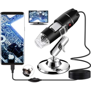 Digitales USB Mikroskop mit 1000X Vergrößerung und LED-Beleuchtung - Bild 1 von 2