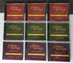 LORD OF THE RINGS-J.R.R. Tolkien AUDIOBOOK PLAY & DRAMATIZATION-9-CD SET-10.5 Hr - Picture 1 of 16