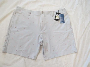 Under Armour hellgraue Poly Herrenshorts Größe 44, 8,5" Schrittlänge, 19" lang neu mit Etikett $ 85 - Bild 1 von 7