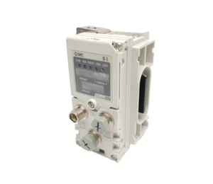 SMC EX600-SMJ1 CC-Link Ver. 2.00 Serial Transmission Unit 24VDC CHIPPED CORNER - Picture 1 of 8