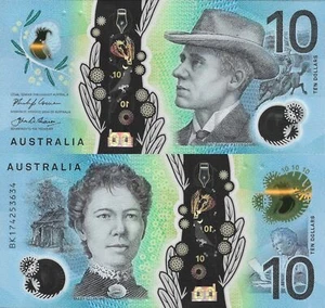 Australia 10 Dollars 2017 P 63 Polymer UNC - Picture 1 of 1