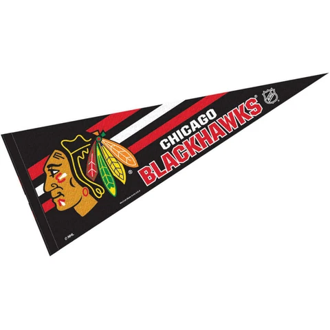 Chicago Blackhawks Logo Pennant Cover