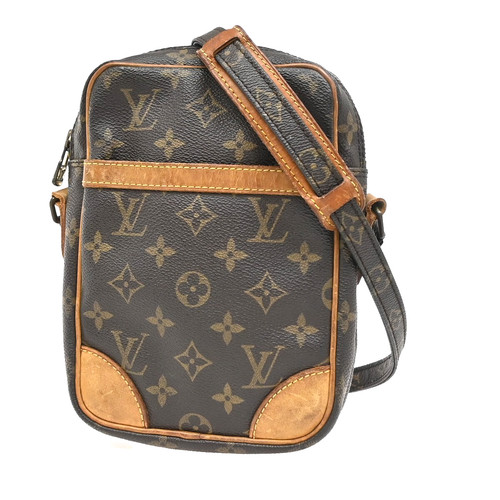 LOUIS VUITTON（LV） Borsa a tracolla Louis Vuitton Danubio monogramma pelle marrone Francia M45266 31EF095