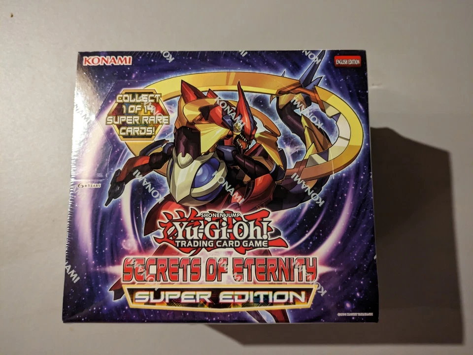 YUGIOH SECRETS OF ETERNITY Factory Sealed SUPER EDITION BOX DISPLAY - Image 1 of 1