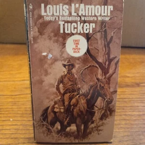 Tucker , Loius L'Amour Western Novel Paperback Book - Picture 1 of 3