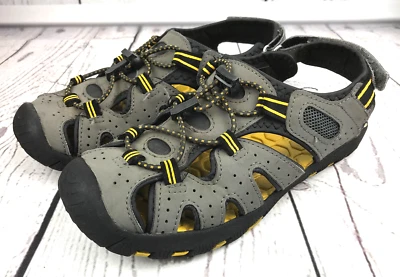 Khombu Jóvenes Niños Niñas Sandalias Impermeables Talla 3 Gris Amarillo Kyle 1182623 Foto 1 de 4