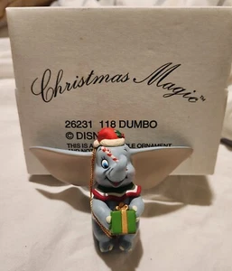 Disney Dumbo Christmas Magic Hanging Ornament Figurine 118 - Picture 1 of 3