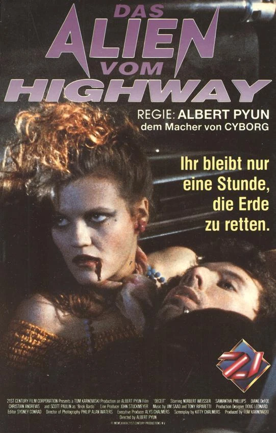 VHS "DAS ALIEN VOM HIGHWAY" Albert Pyun, Samantha Phillips 21ST CENTURY VIDEO - Bild 1 von 1