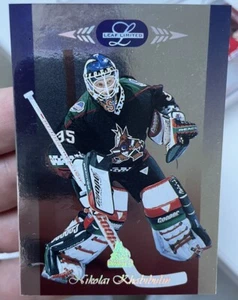 1996-97 Leaf Limited Nikolai Khabibulin #60 Phoenix Coyotes Goalie - Picture 1 of 2