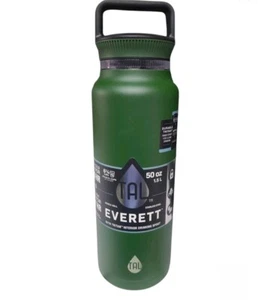 TAL Stainless Steel Everett Water Bottle 50 fl oz, Green (COLD, HOT TUMBLER) - Picture 1 of 9