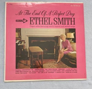 Ethel Smith – At The End Of A Perfect Day, 12" LP VG+ Record, FREE SHIPPING - Foto 1 di 3