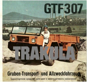 302201 GTF 307 GTF307 Brochure trasporto fossa Dietlas - Foto 1 di 1