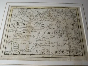 ANTIQUE c.1736 Original MAP OF AMSTERDAM BY R & J OTTENS 11" X 7 3/4" - Picture 1 of 6