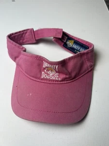 Girls Youth Salty Dog Cafe Adjustable Visor Hat Cap Pink Hilton Head SC - Picture 1 of 5