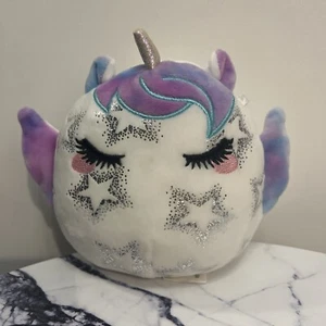 Unicorn Squishmallow Toy Genesis Pegasus 5” Claires Plush - Picture 1 of 3