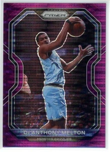 Pulsar púrpura Panini Prizm De'Anthony Melton 2020-21/35 - Imagen 1 de 2