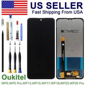 Display LCD Touch Screen Digitalizzatore per Oukitel WP 5 10 13 17 19 20 21 26 Pro 28 - Foto 1 di 9