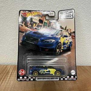 2021 Hot Wheels Premium Boulevard #24 2019 Subaru WRX STi Real Riders FREE SHIP! - Picture 1 of 7