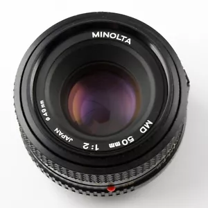 Minolta MD 50mm f/2 Standard Lens - Picture 1 of 3