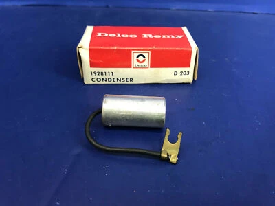 Nuevo de Lote Antiguo Condensador de Encendido Delco Remy # D 203 / 1928111 para GM, AMC 6 Cilindros Foto 1 de 4