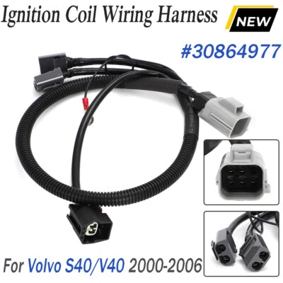 Ignition Coil Wiring Harness #30864977 For Volvo S40 / V40 2.0T Engine 2000-2006 - Image 1 of 4