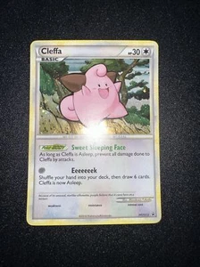 Pokémon TCG Cleffa HGSS12 HeartGold & SoulSilver Holo Black Star Promo NM/LP - Picture 1 of 2