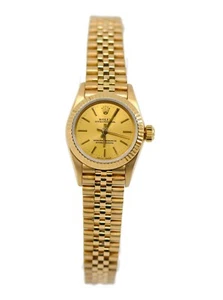 Rolex Oyster Perpetual 18K Yellow Gold Watch 69178 - Picture 1 of 5