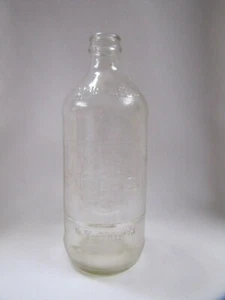 Vintage Glass Pepsi Bottle Embossed Glass 16 oz - Picture 1 of 10