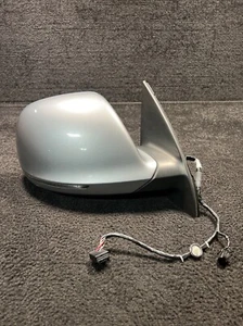 2007 Audi Q7 Right Side Power Door Mirror Heated W/ Blind Spot OEM Gray - Picture 1 of 14