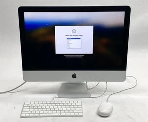 Apple iMac 19,2 A2116 21.5" Retina 4K 2019 i5-8500 3.0GHz CPU 8GB 1TB Sonoma - Picture 1 of 10